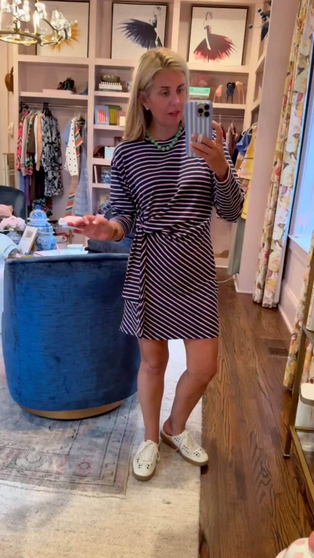 30% off today this adorable t-shirt dress! 
Now this is a flattering look! I’ve been seeing these T-shirt dresses everywhere and they are so cute. This is a great price point and on sale! I’m in xs & 8 sneaker. I linked up some of my other favorites on sale today! ￼￼

#LTKOver40 #LTKdayinmylife #LTKootd