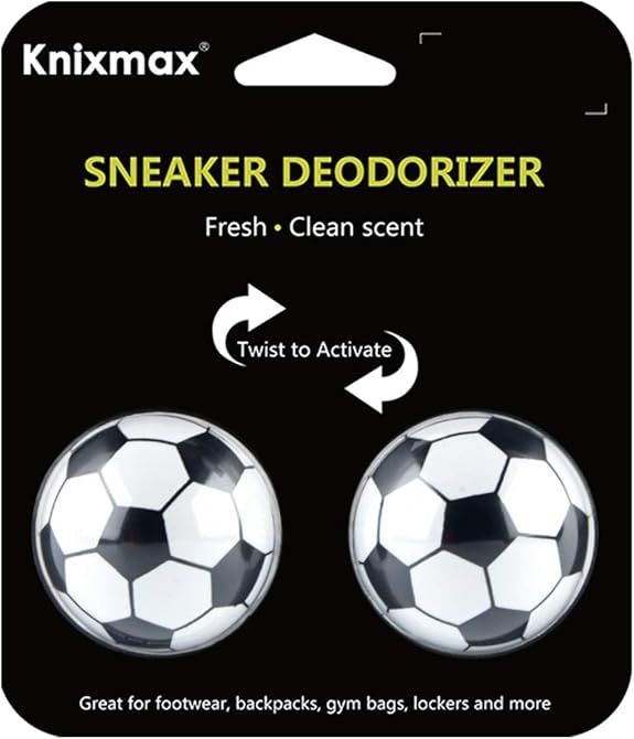 Knixmax Sneaker Deodorizer Balls, Shoe Odor Eaters Deodorant Ball for Gym Bag Locker Closet Car, ... | Amazon (US)