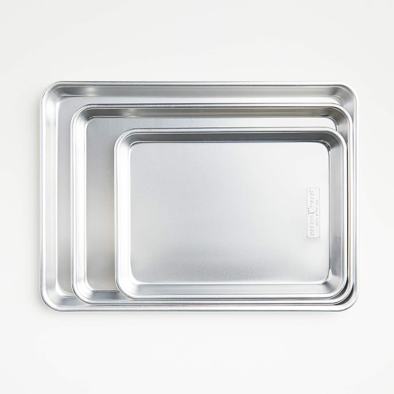 Nordic Ware Naturals Sheet Pans, Set of 3 + Reviews | Crate & Barrel | Crate & Barrel