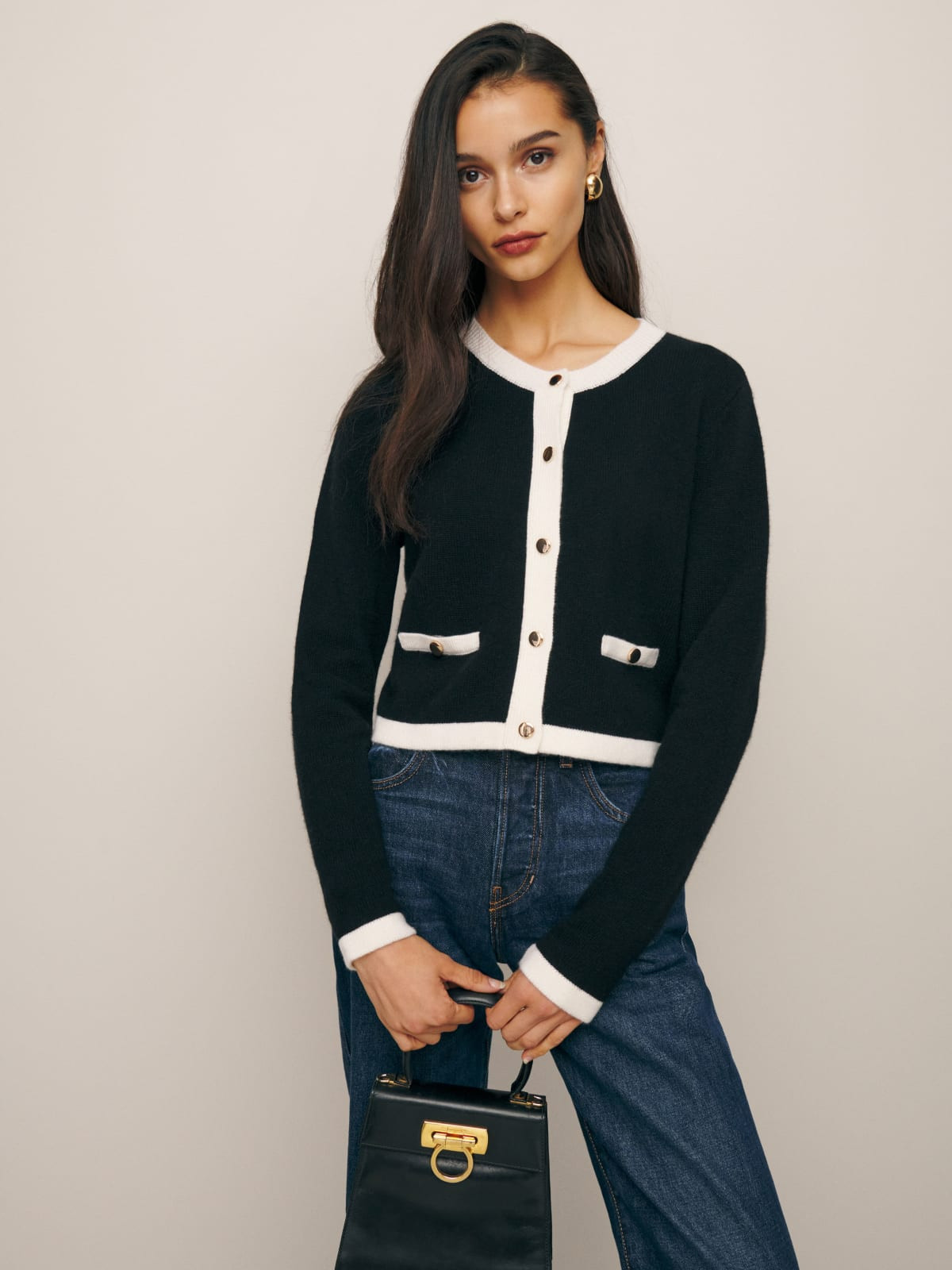 Becka Cashmere Cardigan | Reformation (Global)