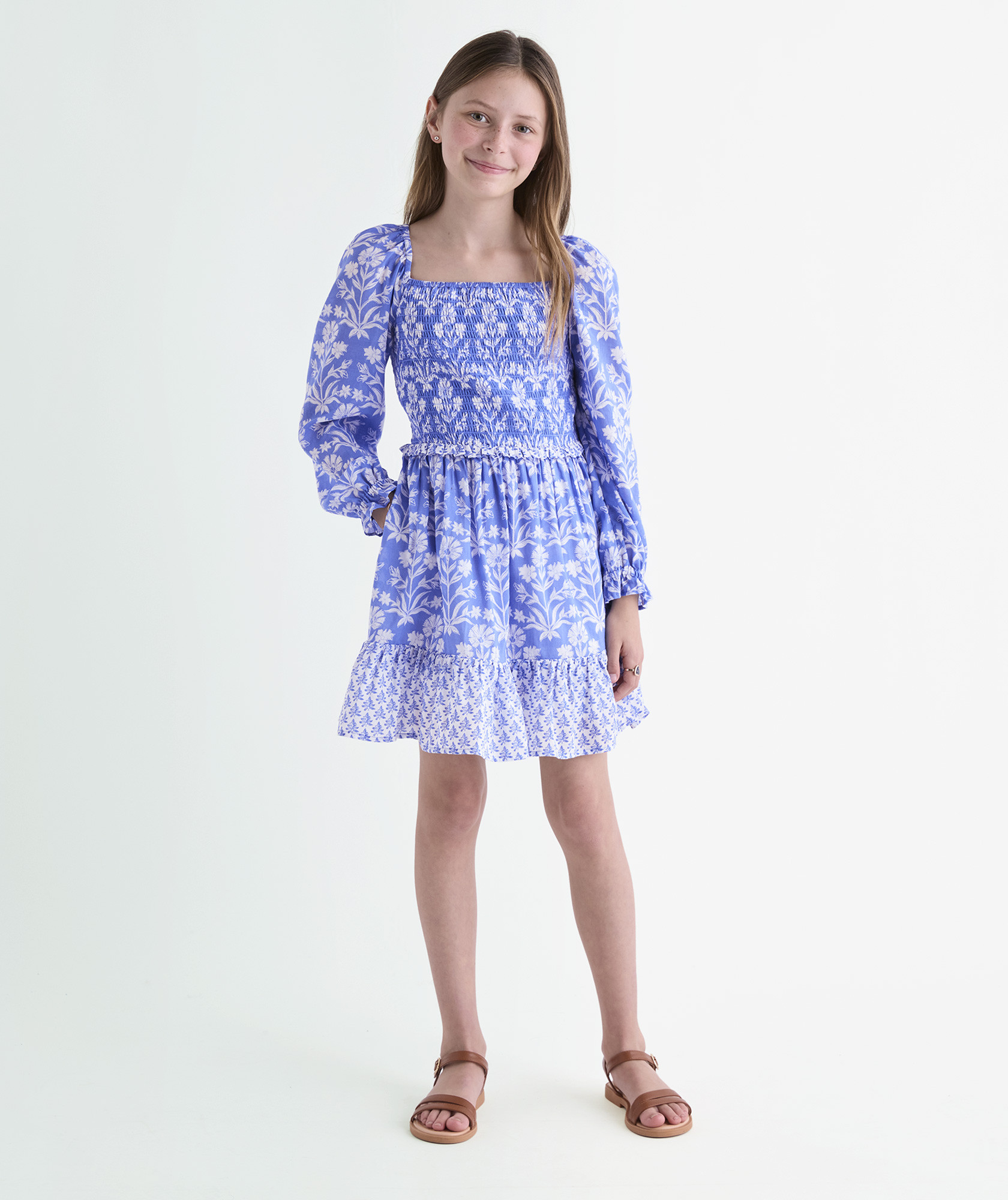Girls' Lena Smocked Dress | vineyard vines