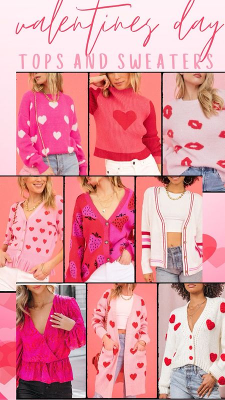 Valentine’s Day tops and sweaters!

#LTKSeasonal #LTKunder50 #LTKunder100