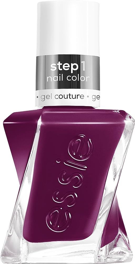 essie Gel Couture Long-Lasting Nail Polish, 8-Free Vegan, Vibrant Purple, Paisley The Way, 0.46 fl o | Amazon (US)