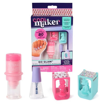Cool Maker 4pc Go Glam Nail Studio Refill Beauty Kit | Target