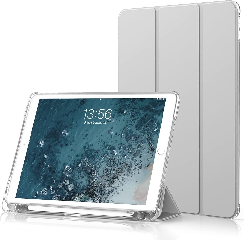 Aoub Case for iPad Air 3rd Generation / Pro 10.5, Trifold Stand Auto Sleep/Wake Slim Smart Cover ... | Amazon (US)