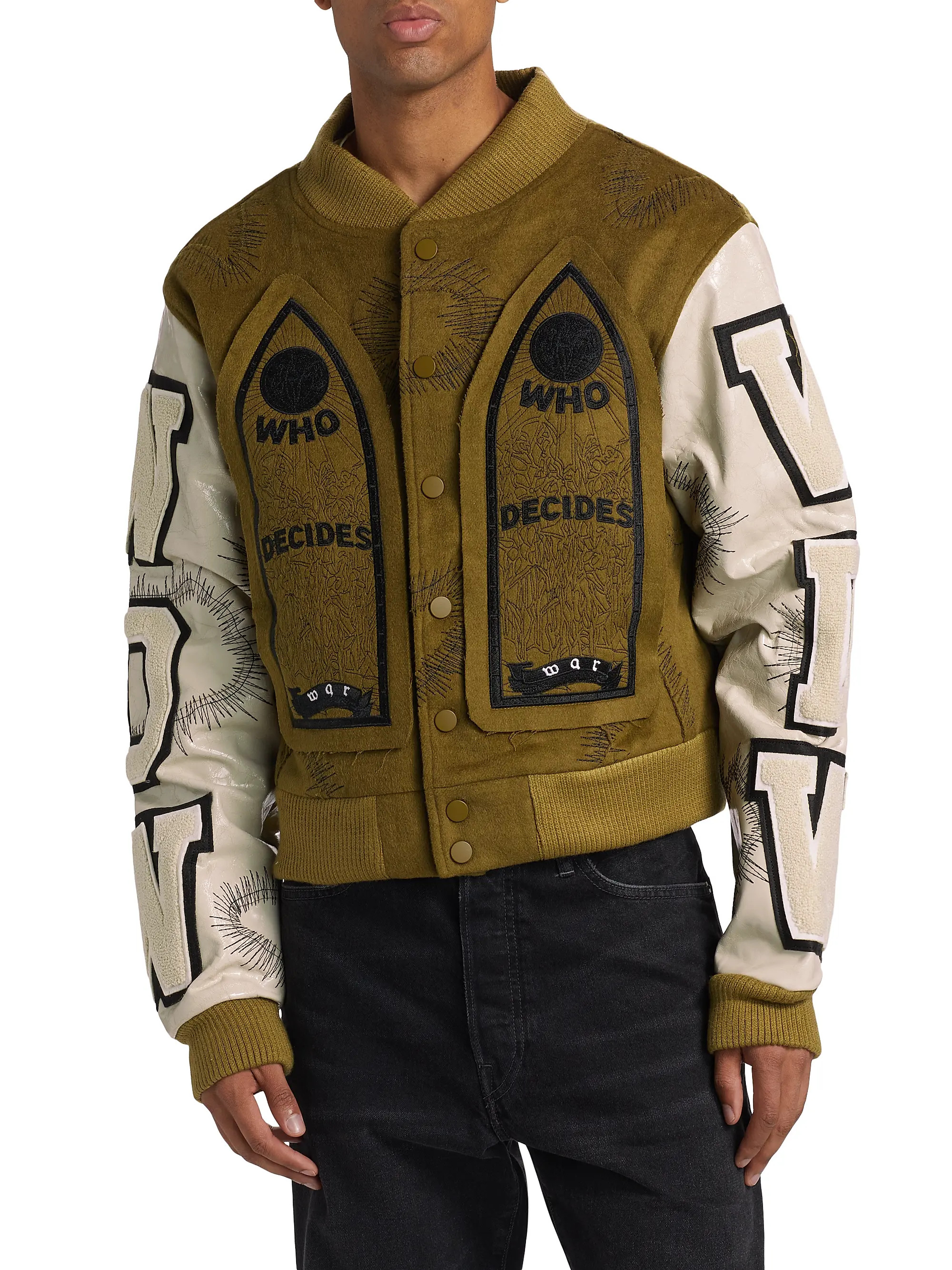 Namesake Wool-Blend Varsity Jacket | Saks Fifth Avenue