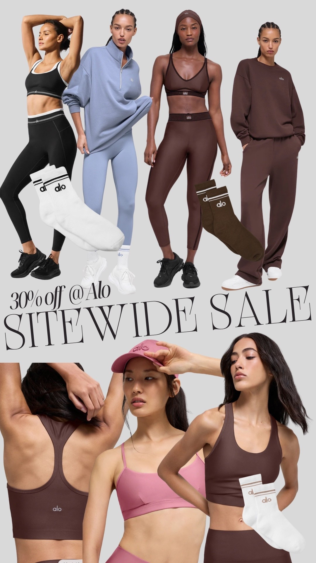 The once a year very rare 30% off siteiwde at Alo!