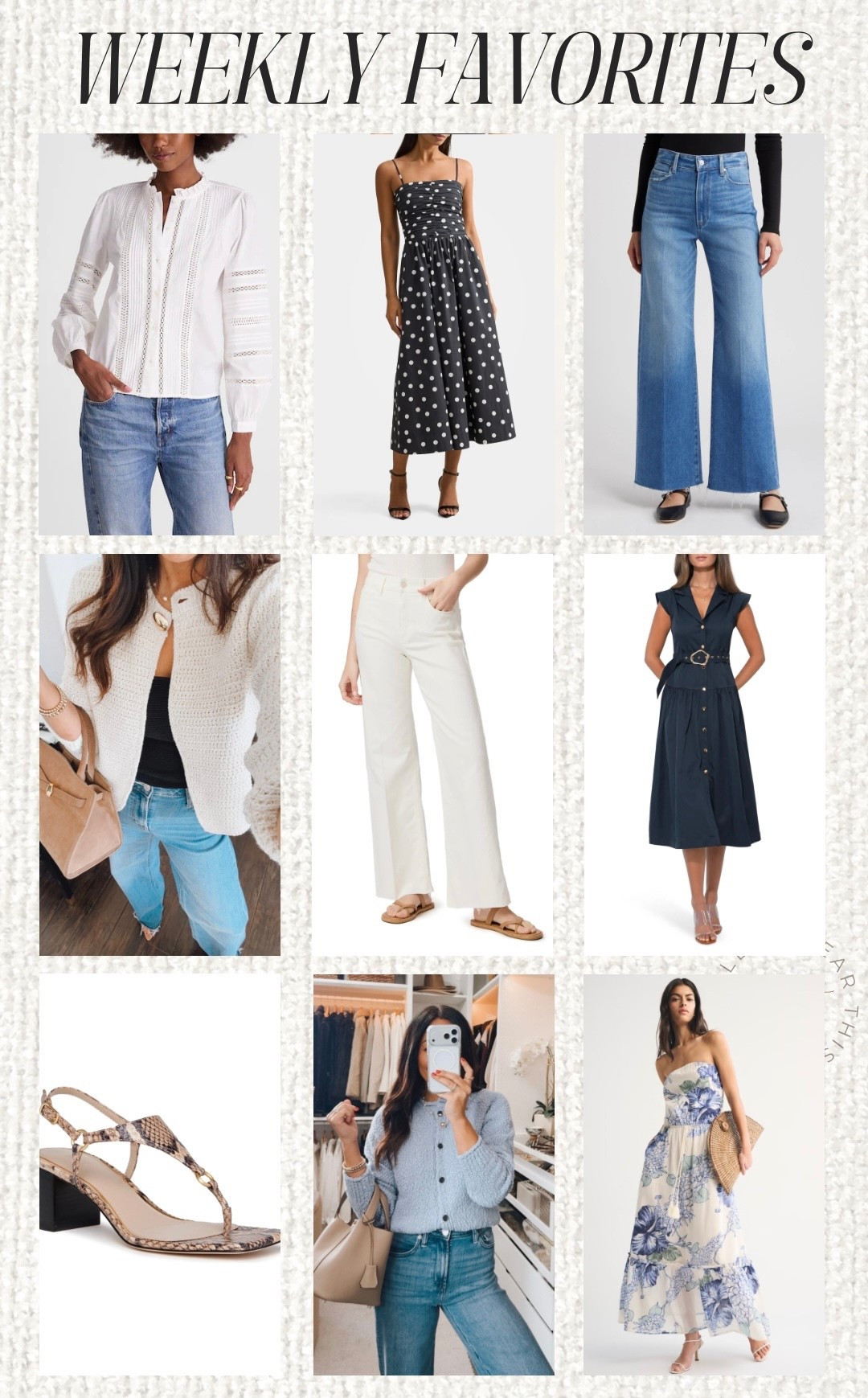 Last weeks most popular ⭐️
Paige denim may be sold out at Nordstrom but found them stocked and on sale at a different retailer… linked below! 

#LTKOver40 #LTKootd