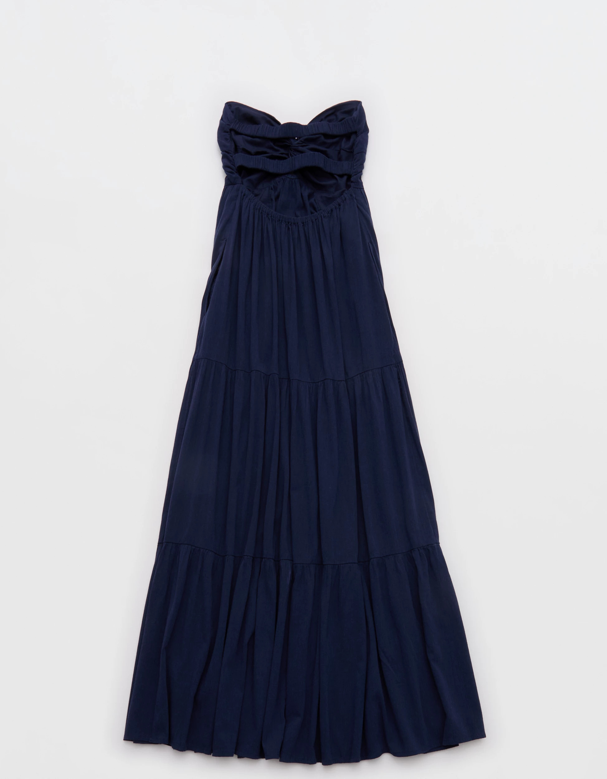 Aerie Strapless Cut Out Maxi Dress | American Eagle Outfitters (US & CA)