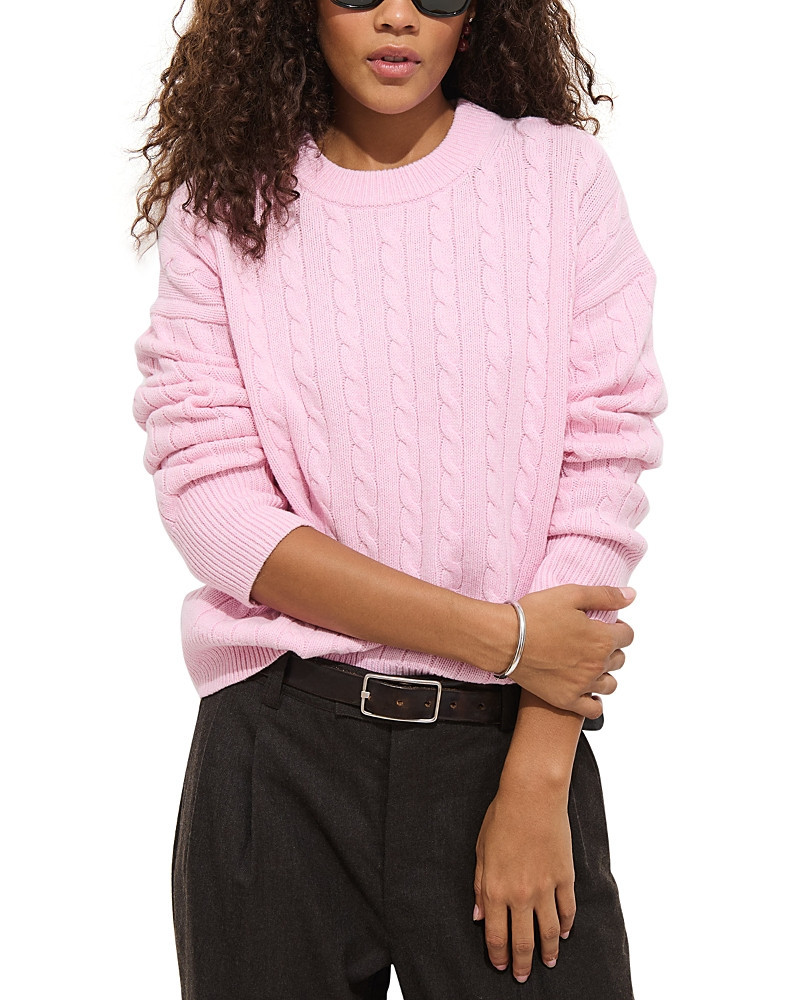 Alex Mill Katherine Cable Knit Sweater | Bloomingdale's (US)