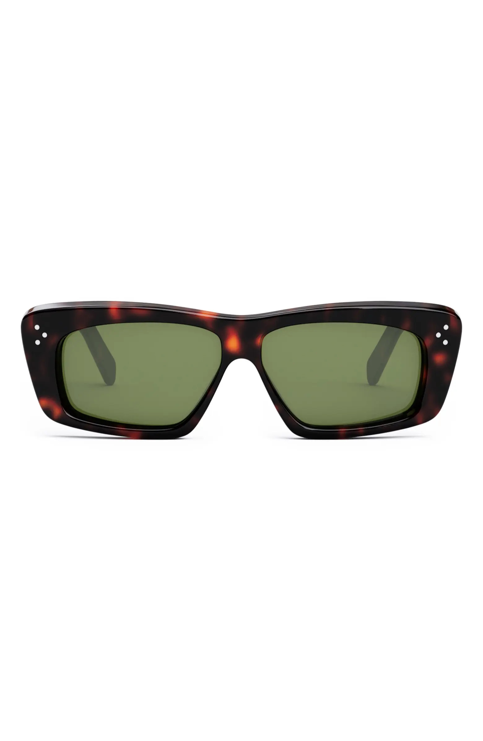 57mm Rectangular Sunglasses | Nordstrom