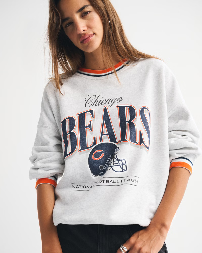 Chicago Bears Vintage Sunday Crew | Abercrombie & Fitch (US)