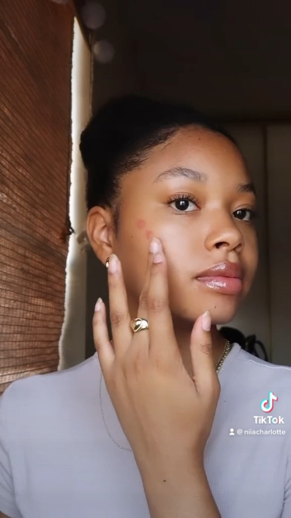 lipstick as blush! makeup tips. red lip stick, red blush, natural makeup look 

#LTKFind #LTKunder50 #LTKbeauty