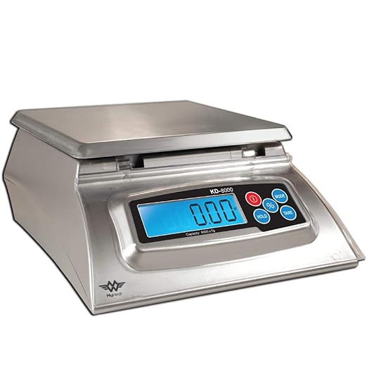 My Weigh KD-8000 Digital Food Scale, Stainless Steel, Silver | Amazon (US)