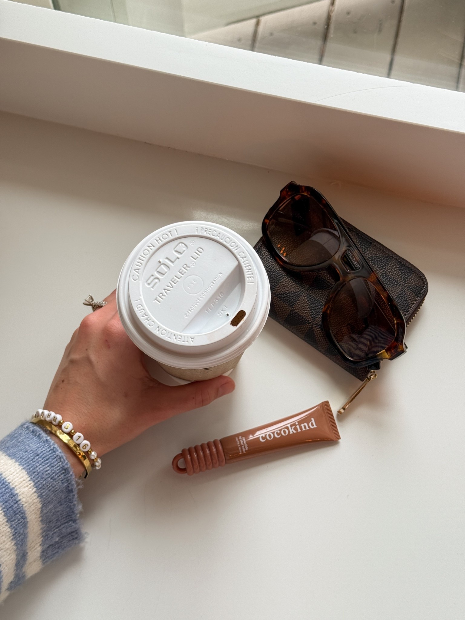 Favorite lip balm and sunglasses 🤍 

#LTKselfcare #LTKdayinmylife