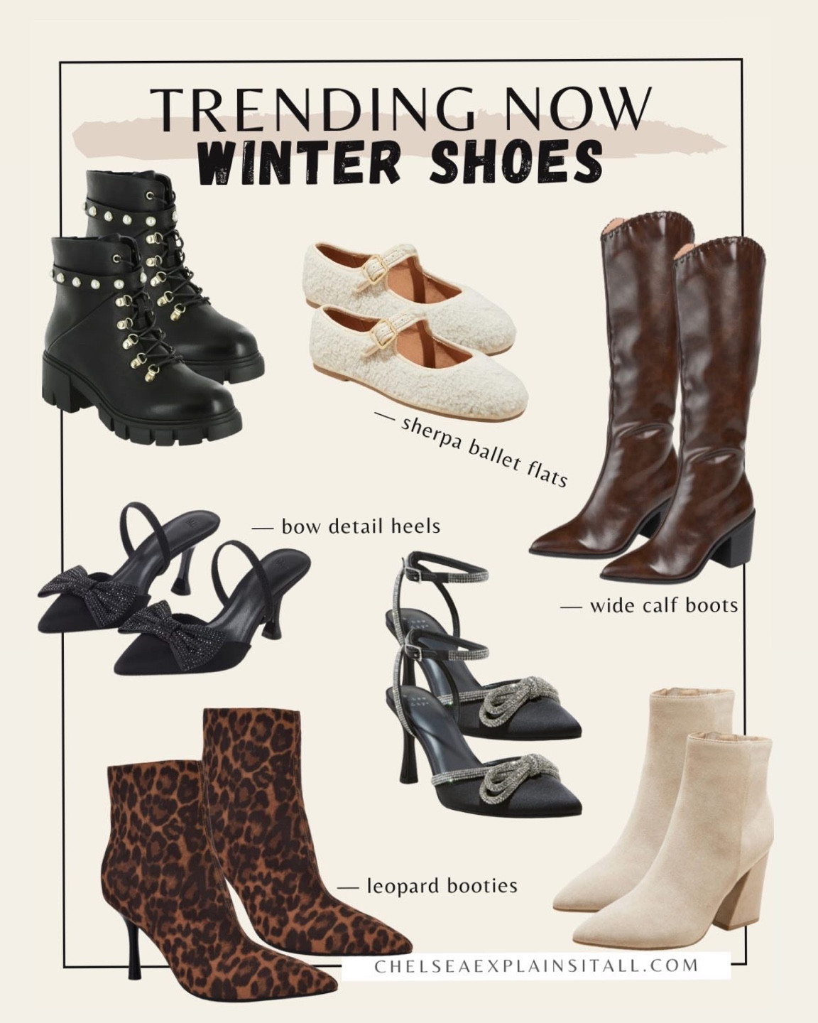 Perfect shoes for winter and especially to transition to spring with cute midi skirts, wide leg denim or flowy maxi and boots. 

Ballet flats, winter boots, knee high boots, wide calf boot, target shoes, amazon fashion, wedding guest heels, leopard shoes 

#LTKFindsUnder50 #LTKShoeCrush #LTKStyleTip