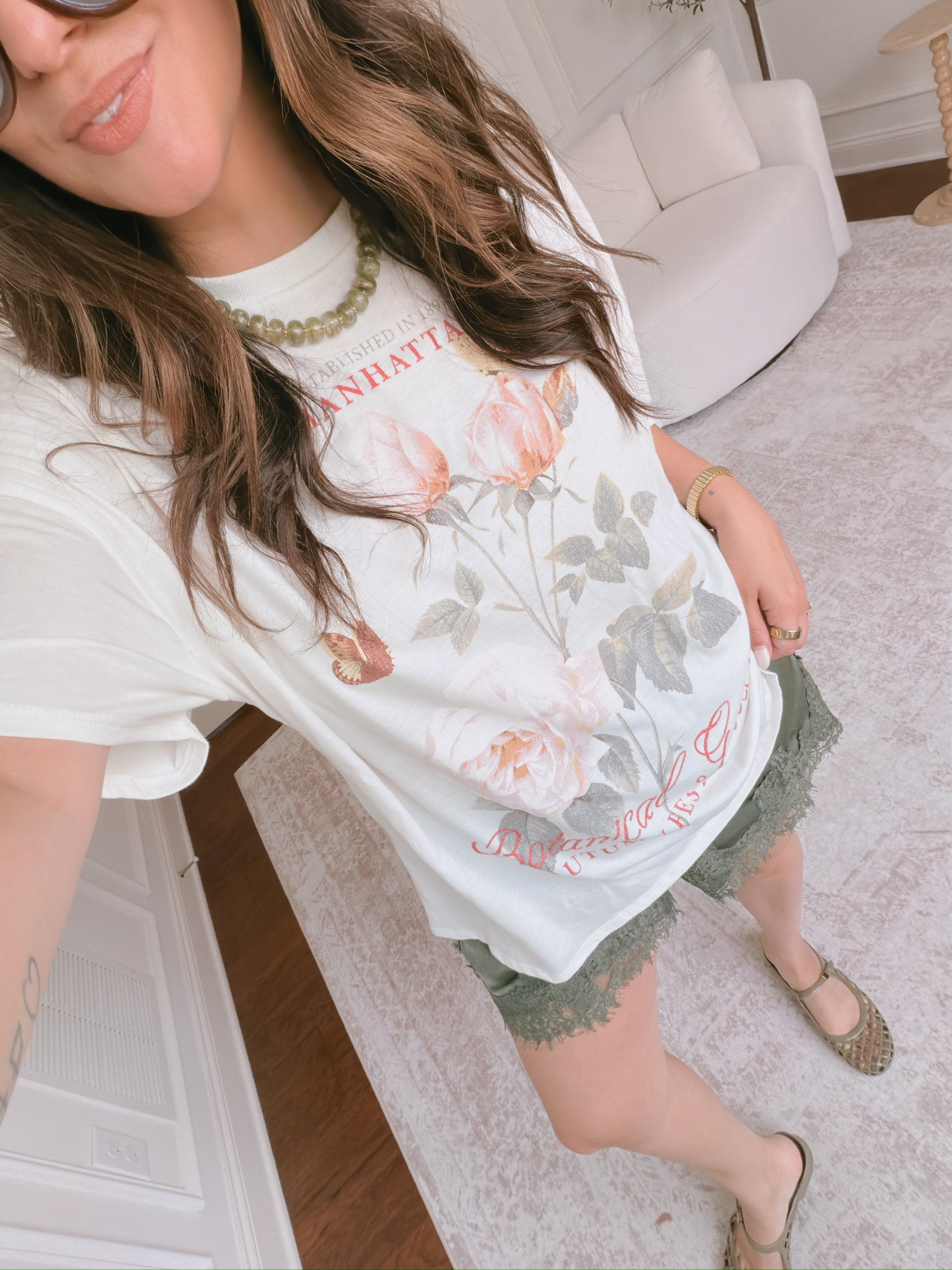 wearing an XL in both pieces 

 #LTKSeasonal #LTKMidsize