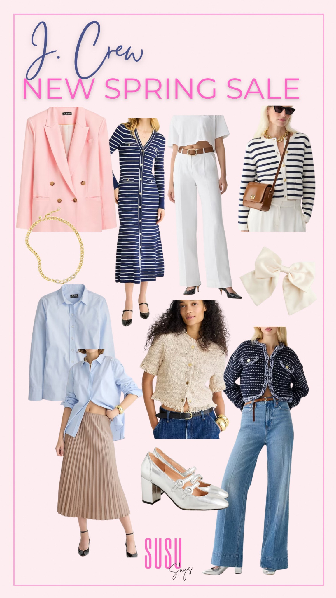 I’m loving all the stripes and classic pieces on sale at J. Crew! Great time to get some trending and new looks for the winter/spring transition. 

#LTKSpringSale #LTKSeasonal #LTKsalealert