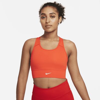 Nike Dri-FIT Swoosh Women's Medium-Support 1-Piece Padded Longline Sports Bra. Nike.com | Nike (US)