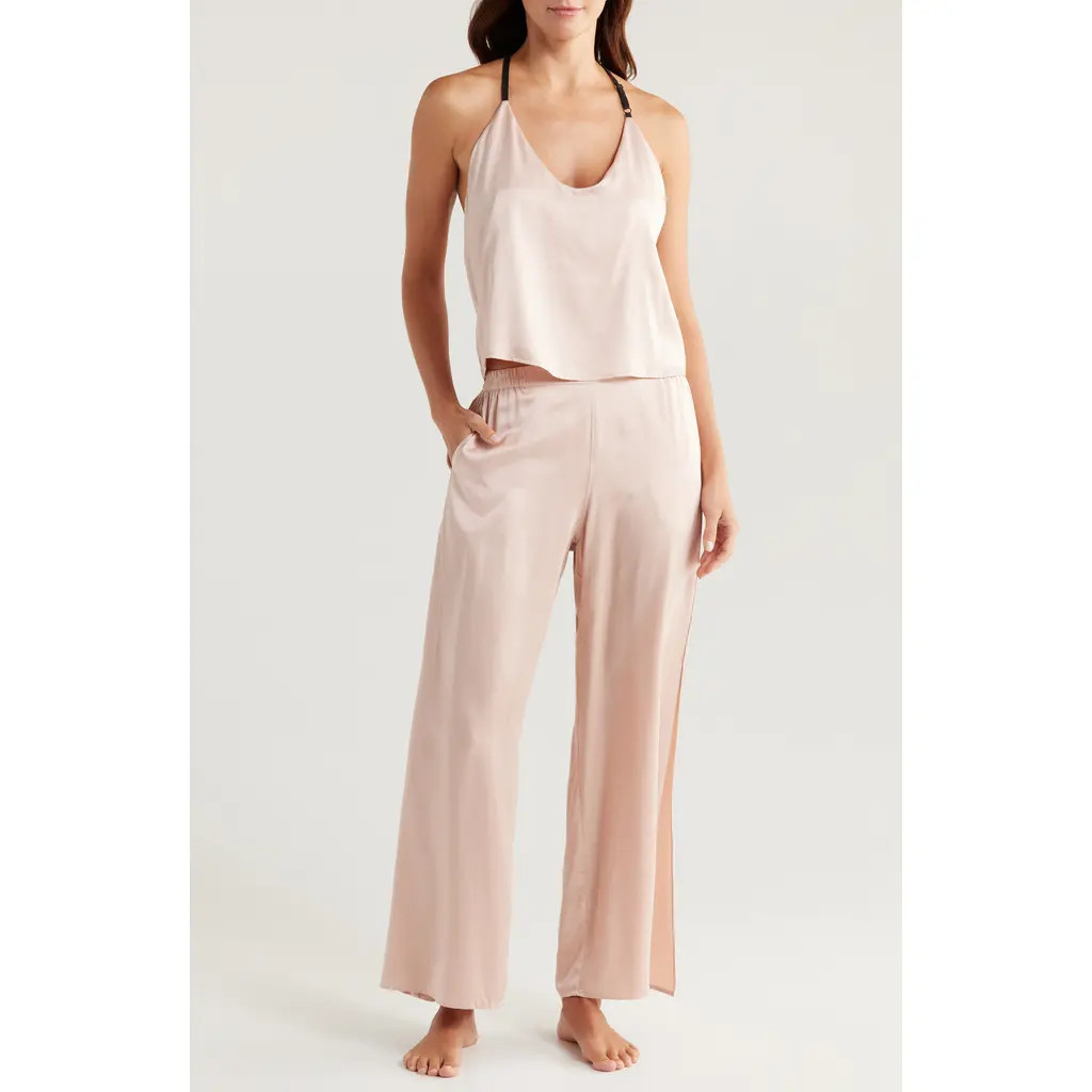 Lunya Washable Mulberry Silk Pajamas in Delicate Pink at Nordstrom, Size X-Small | Nordstrom
