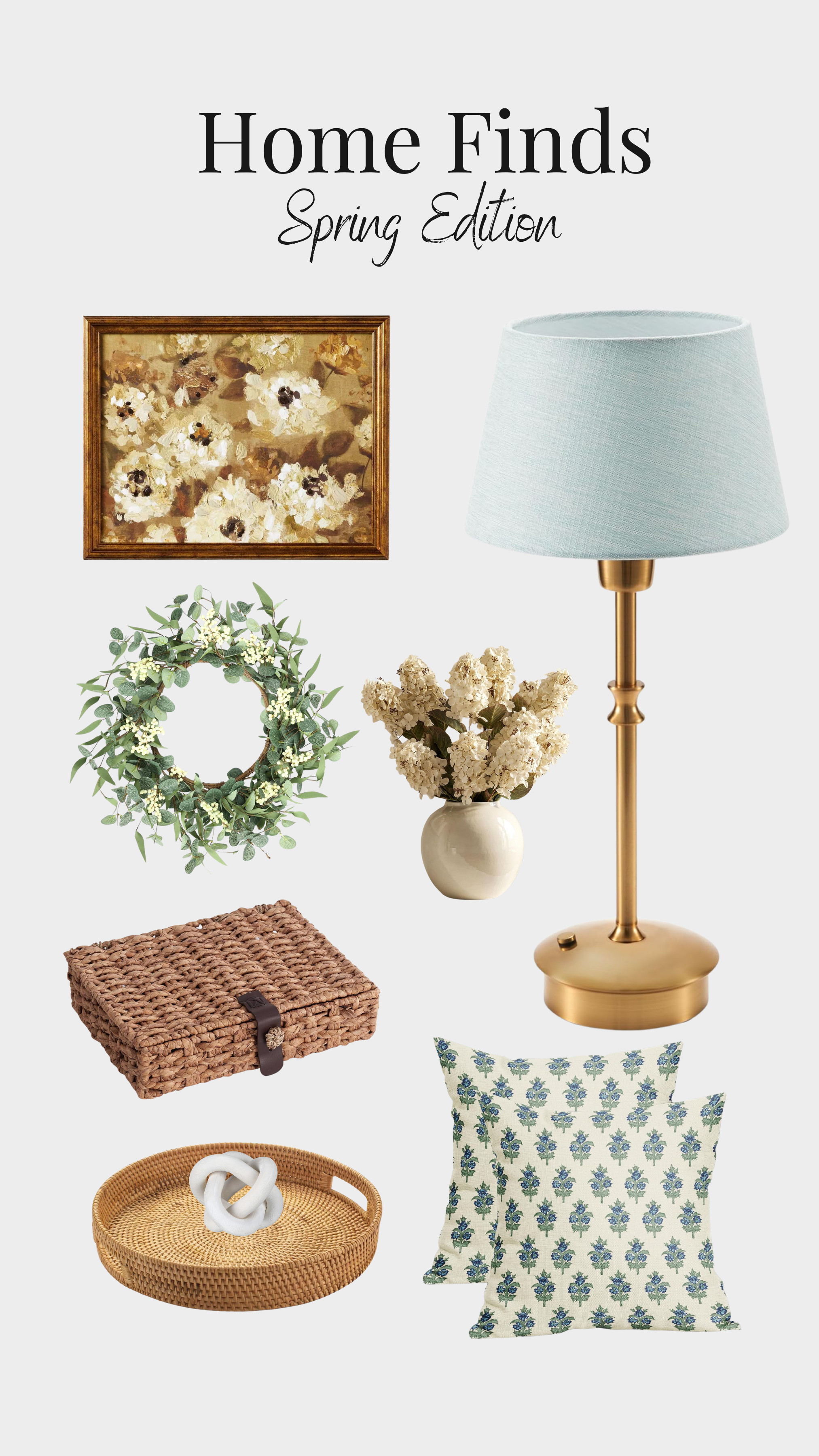 Hey y’all 🌿 Spring home finds I’m loving. Shop here 🔗. 

 