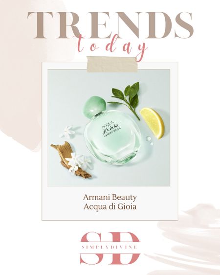Armani Beauty’s Acqua di Gioia. Scented jasmine, gardenia, and warm woods. ✨🌲

| Sephora | perfume | eau de parfum | bestselling | trending | beauty | holiday | 

#LTKunder100 #LTKbeauty #LTKstyletip