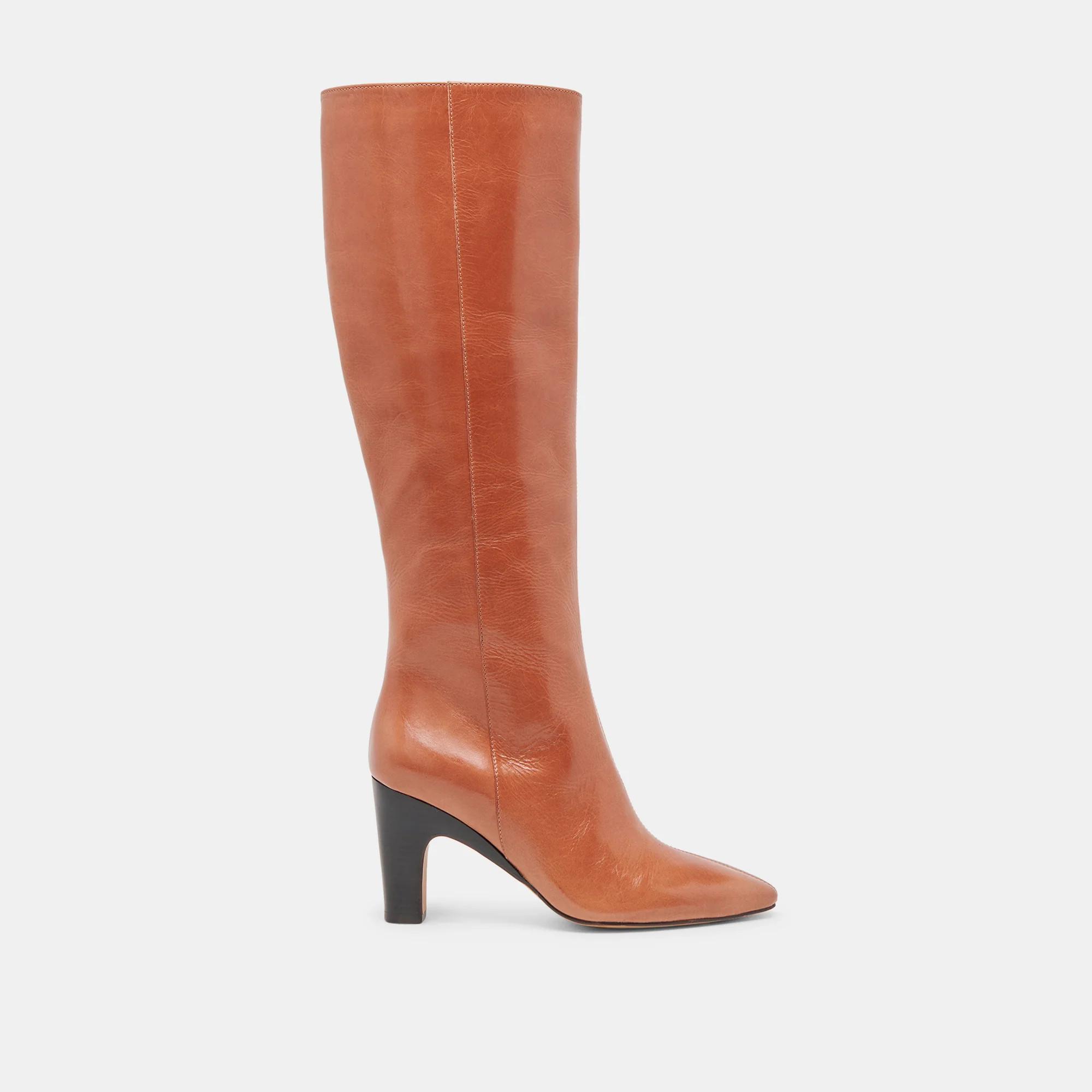 Nelas Boots Cognac Leather | DolceVita.com