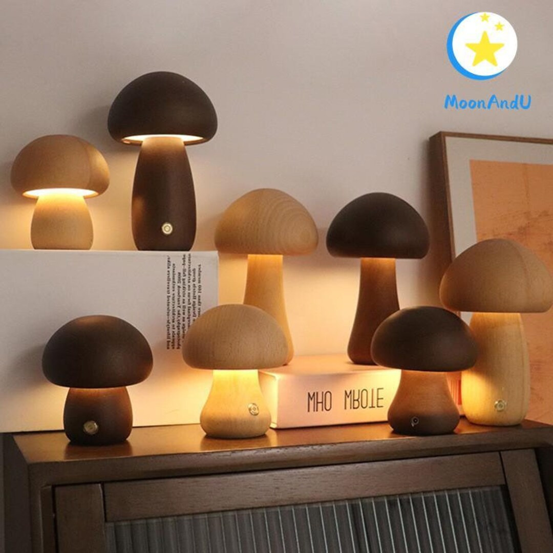 Mushroom Lamp Desk Lamp Table Lamp Bedside Lamp Mushroom - Etsy | Etsy (US)