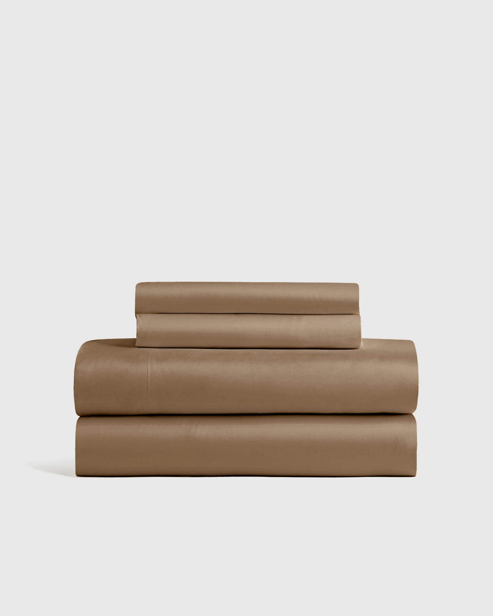 Organic Bamboo Viscose Sheet Set in Walnut | Quince