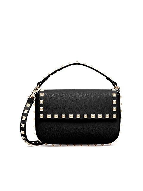 Rockstud Leather Crossbody Bag | Saks Fifth Avenue