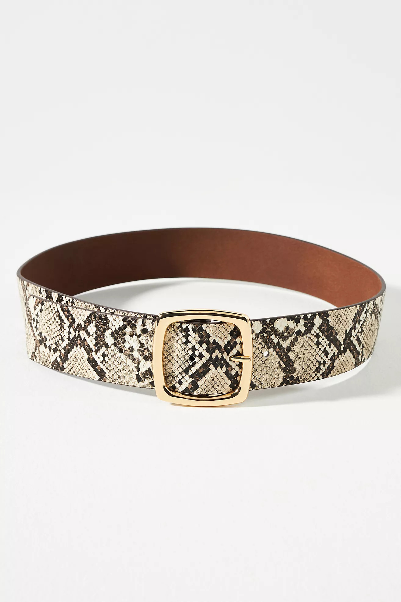 Wide Square Buckle Belt | Anthropologie (US)