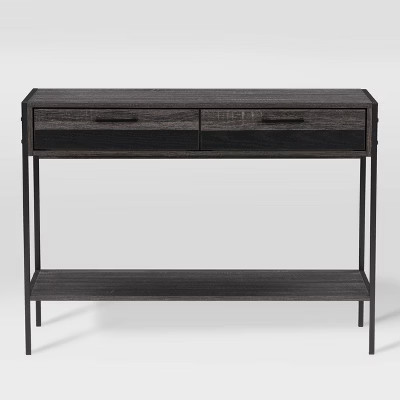 Joliet Entryway Table Gray/Black - CorLiving | Target