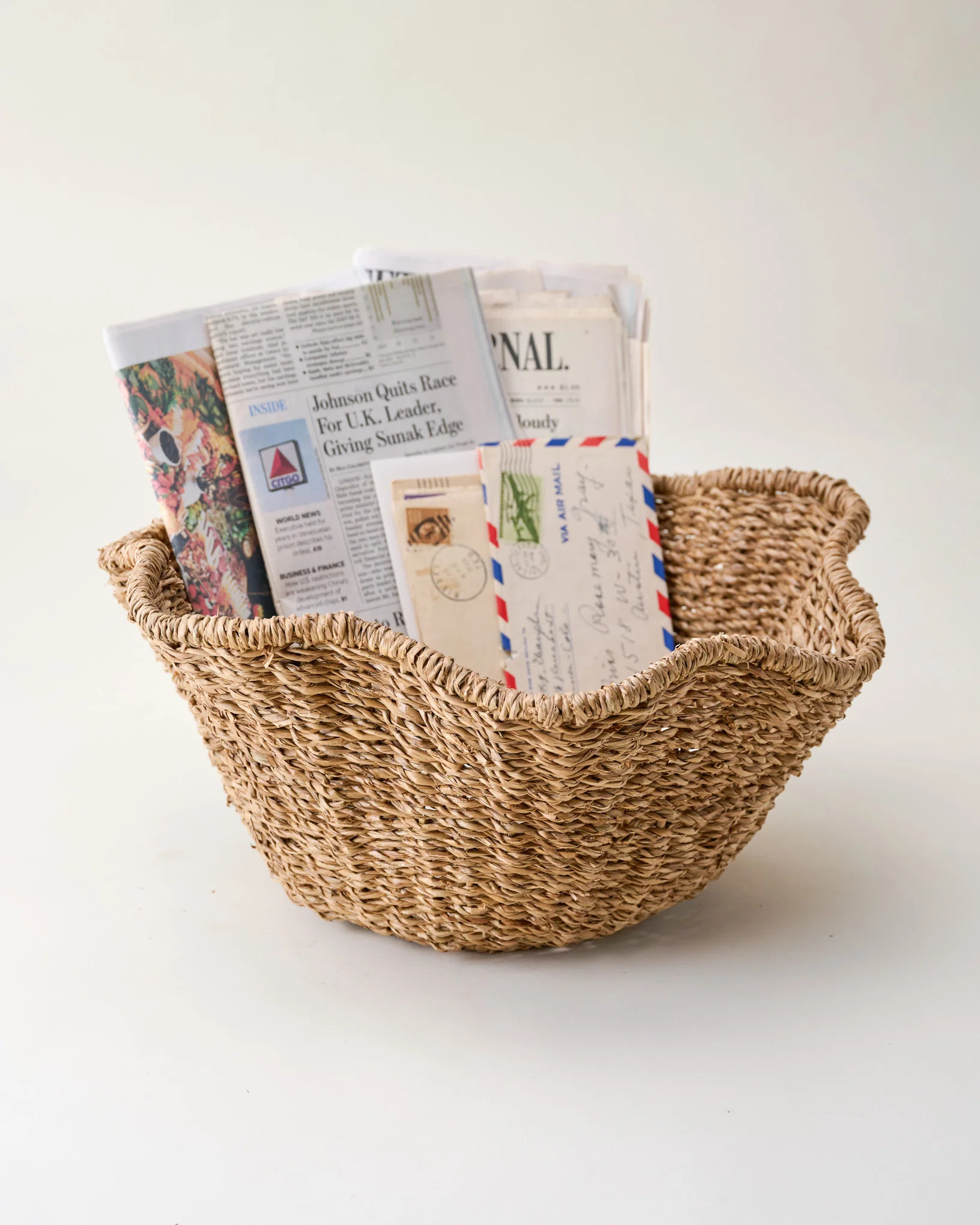 Brighton Rattan Bowl | Magnolia