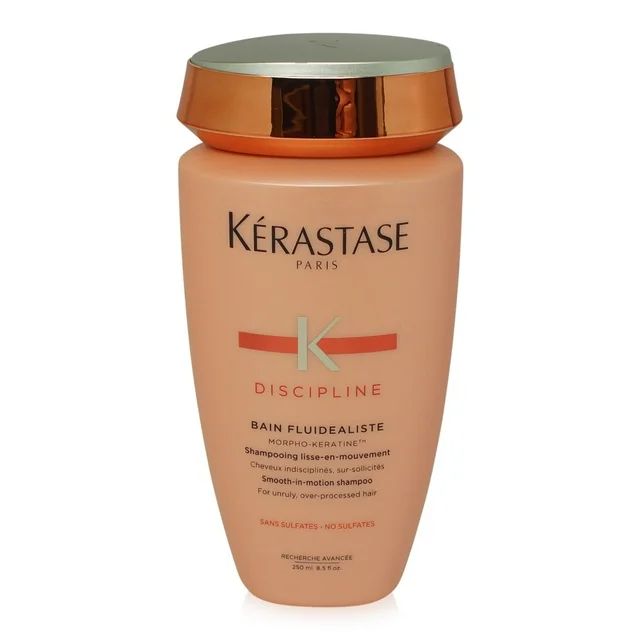 Kerastase Discipline Bain Fluidealiste Smooth-In-Motion Shampoo for All Hair Types, 8.5 oz | Walmart (US)