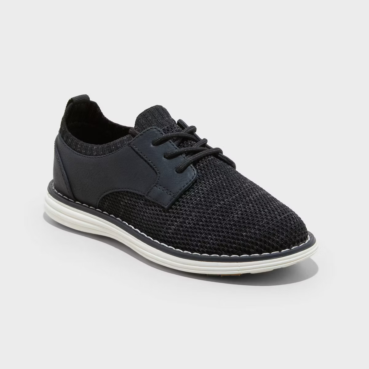 Kids' Elijah Knit Dress Shoes - Cat & Jack™ Black | Target