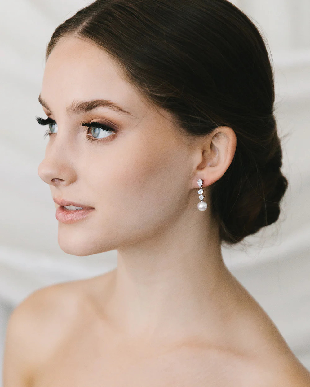 Bailey Pearl Drop Earrings | Dareth Colburn