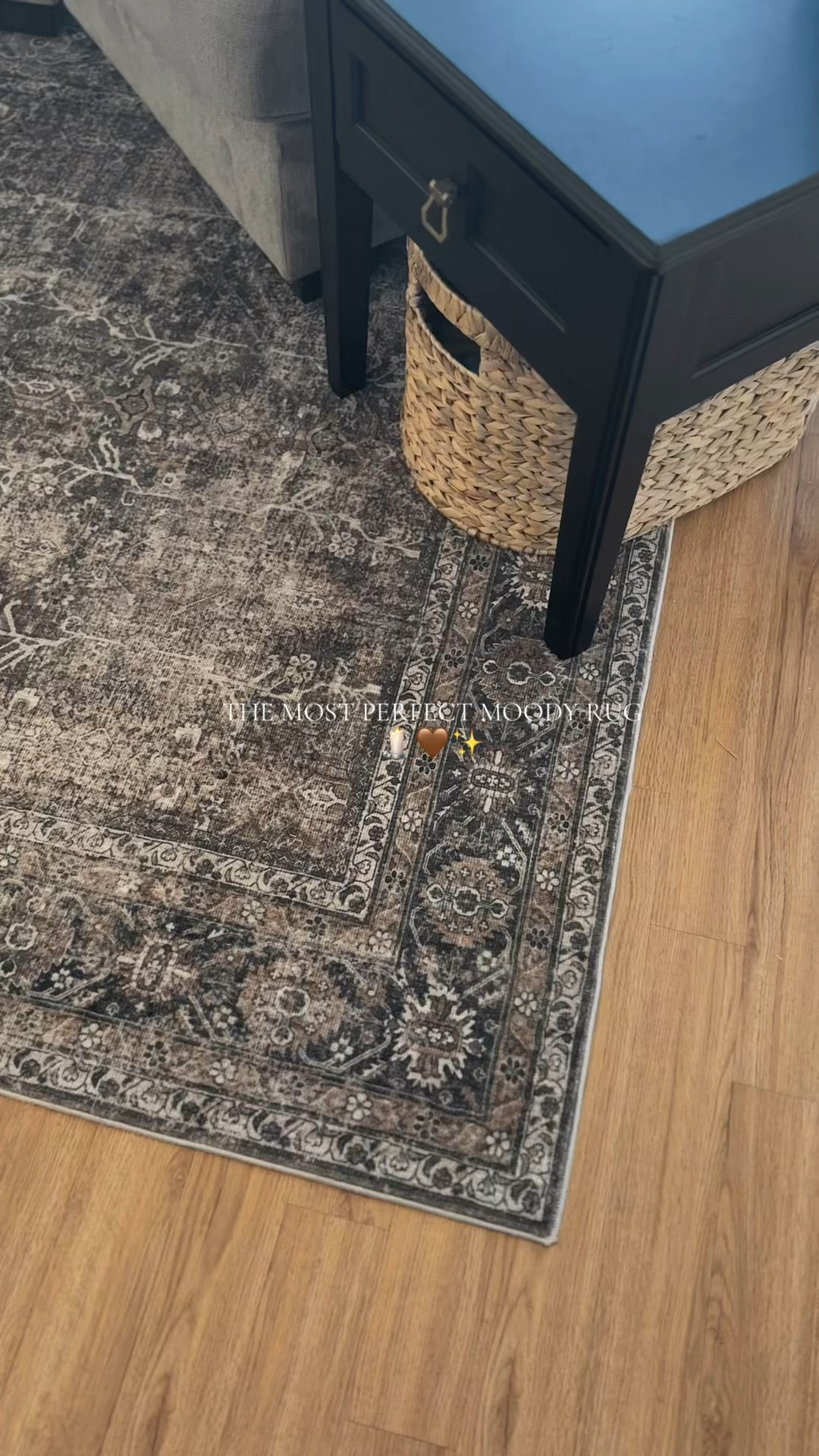 this moody washable rug is EVERYTHING 

#LTKHome