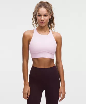 lululemon Energy High-Neck Longline Bra Evolve   Medium Support, B-D Cups | lululemon (AU)