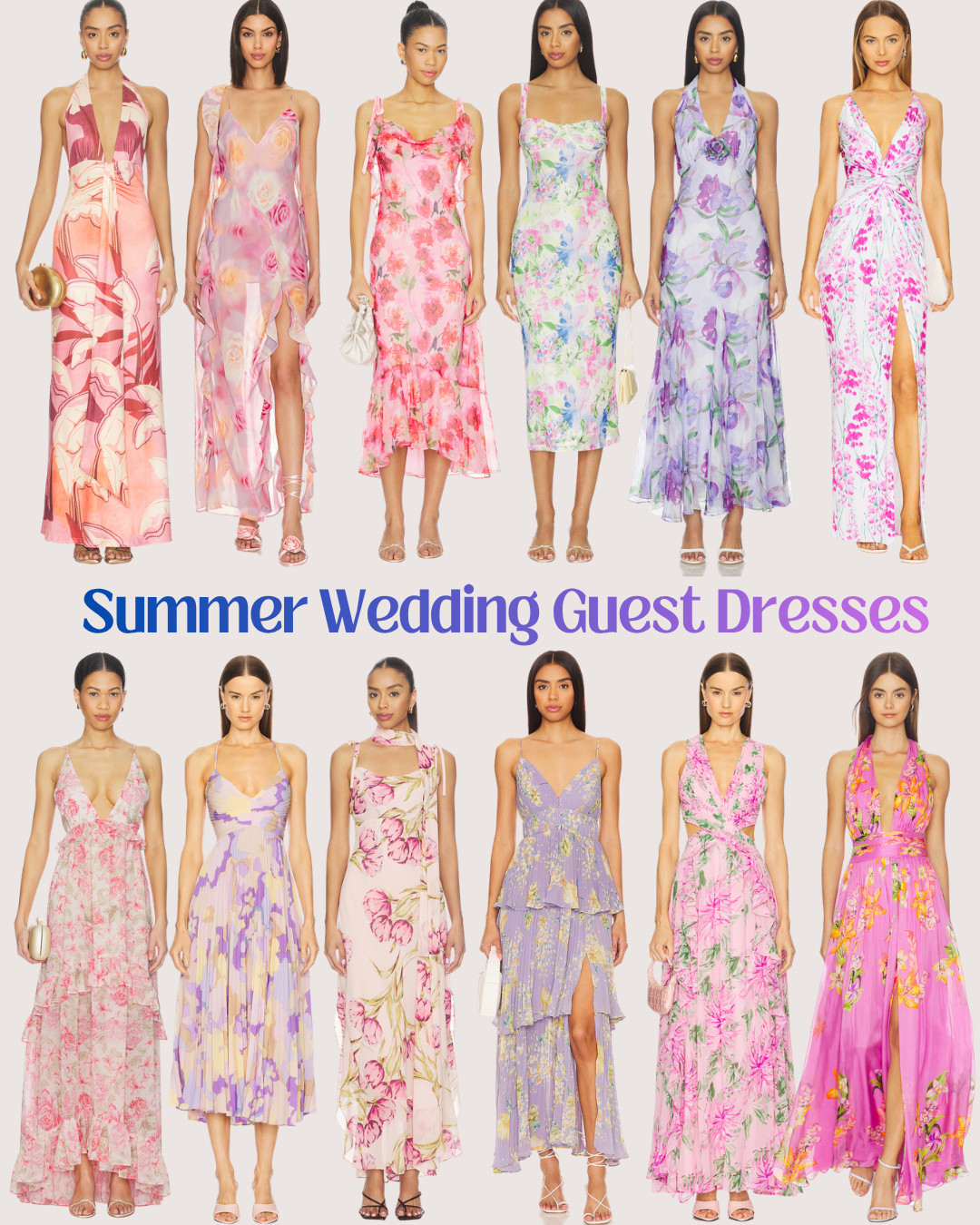 Soft florals + summer weddings are the perfect match 🌸✨

These wedding guest dresses feature romantic prints, feminine silhouettes, and dreamy details that feel elegant, timeless, and effortless for wedding season. Think soft pastels, flowy fabrics, delicate florals, and dresses perfect for garden parties, beach ceremonies, and warm summer nights.

The kind of dresses you’ll reach for all season long 💫

Shop my favourite soft floral wedding guest dresses ↓

#LTKWedding #LTKWeddingGuest  

 #LTKcanada #LTKsummer #LTKdresses