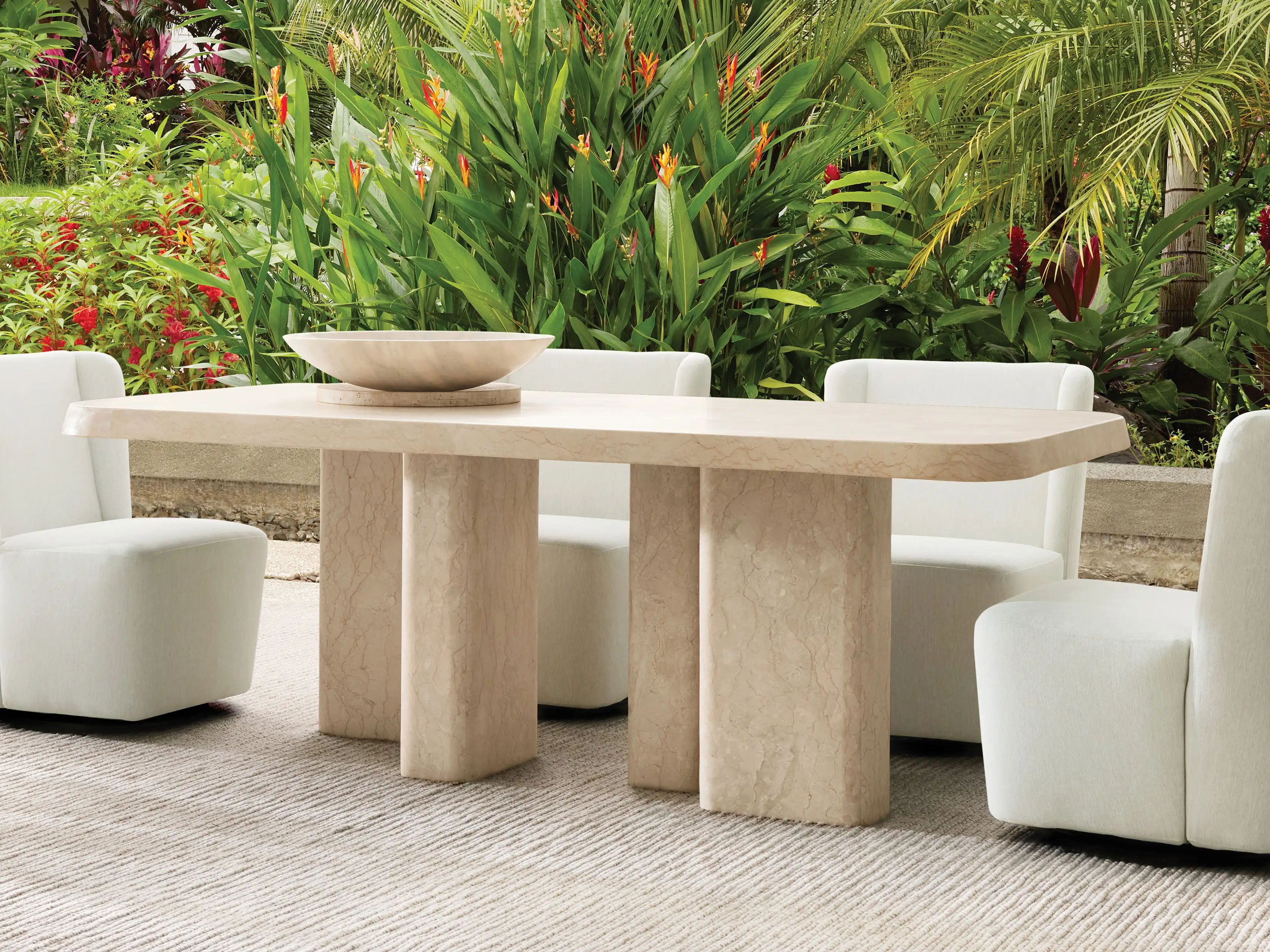 Cruz Outdoor Rectangular Dining Table | Arhaus