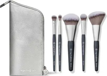 Angie Hot & Flashy Travel Brush Set with Pouch | Nordstrom