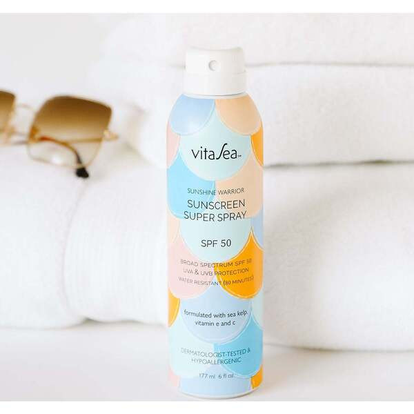 Sunshine Warrior Sunscreen Super Spray SPF 50 | Maisonette
