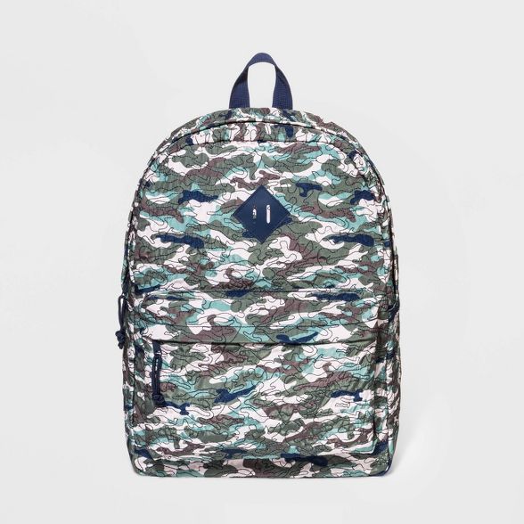 Boys' Quilted Camo Backpack - Cat & Jack™ Green | Target