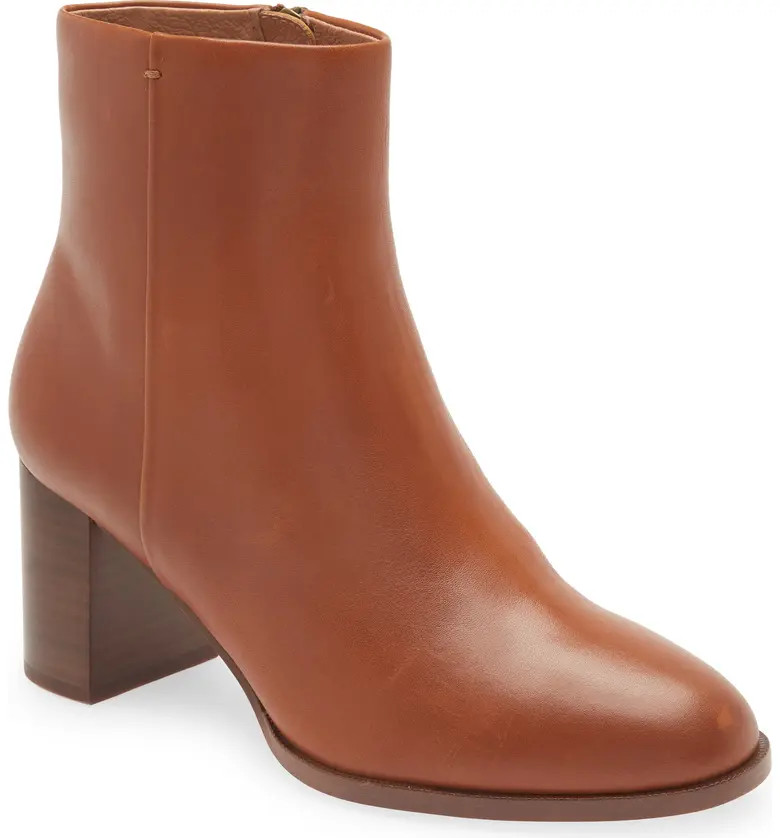 The Mira Side Seam Bootie | Nordstrom