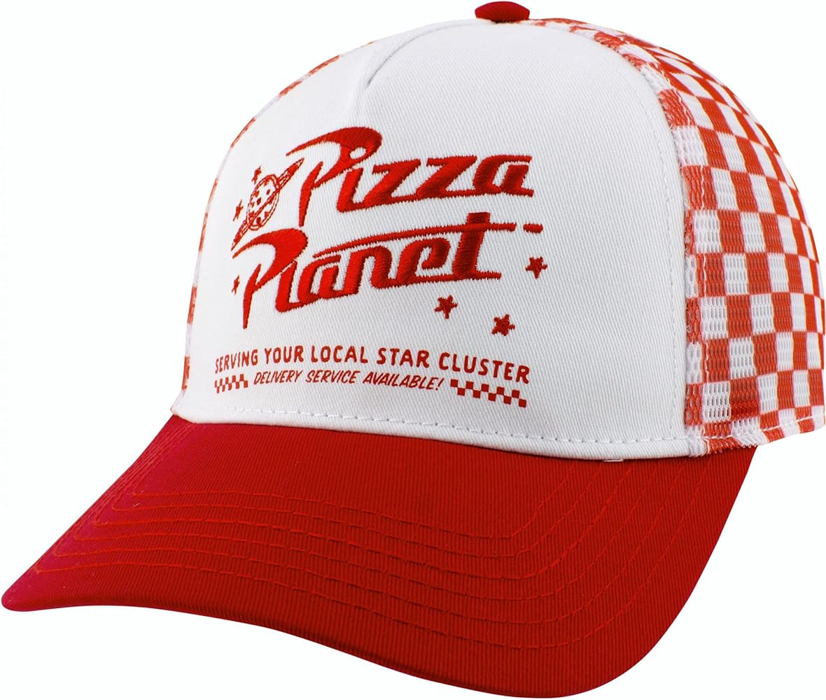 Toy Story Pizza Planet Delivey Boy Mesh Trucker Hat Multicolor | Amazon (US)