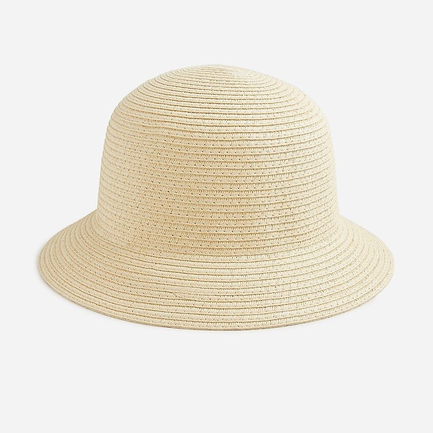 Straw bucket hat | J.Crew US