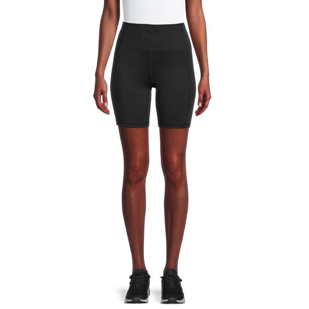 Avia Women's High Rise 7'' Inseam Bike Shorts - Walmart.com | Walmart (US)