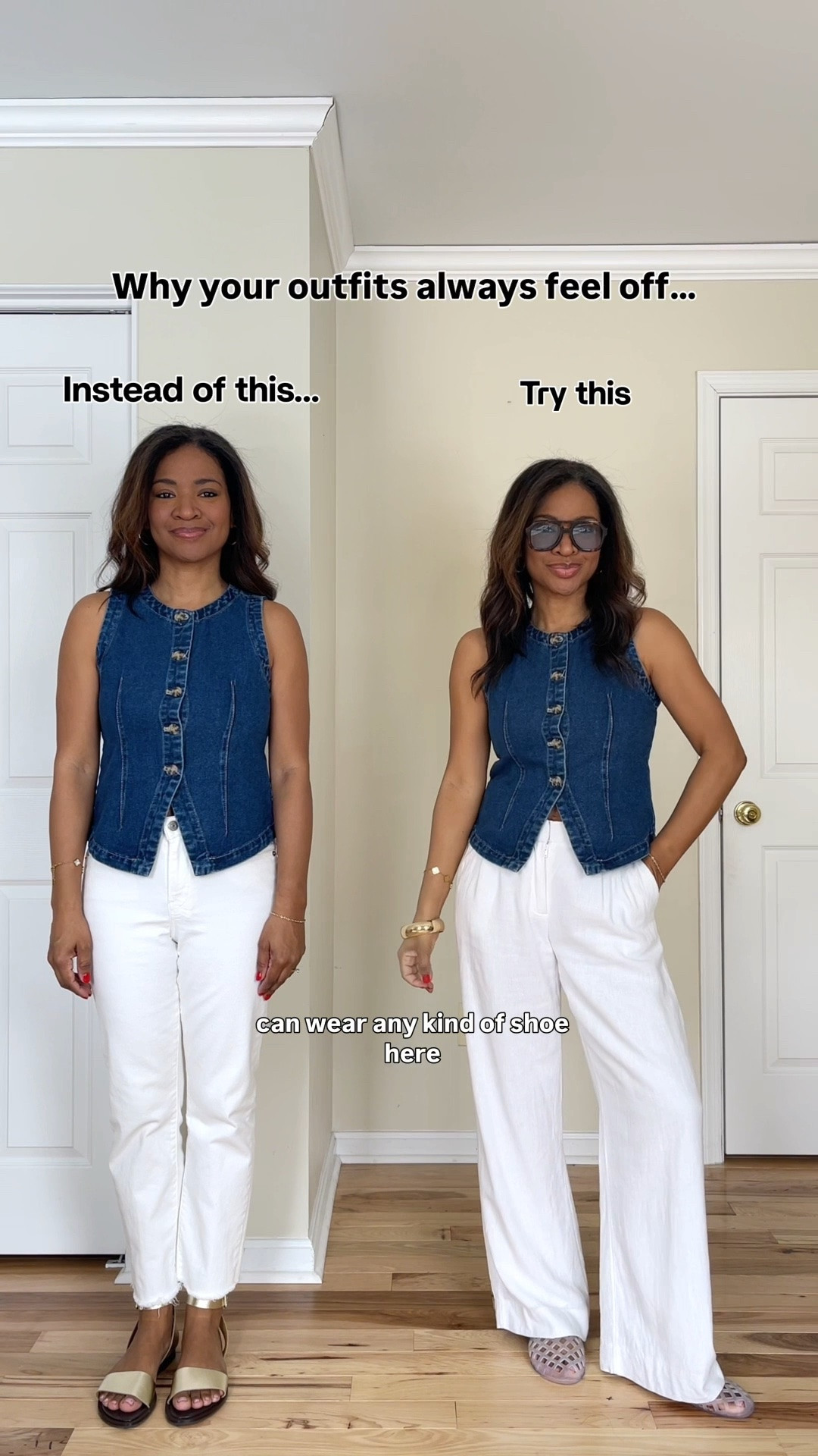I’m wearing a small in the vest. And I’m wearing a size 27 regular in the linen pants. The sears linen pants have a slightly different enclosure, but they are the same material. ￼

#LTKgrwm #LTKOver40 #LTKootd