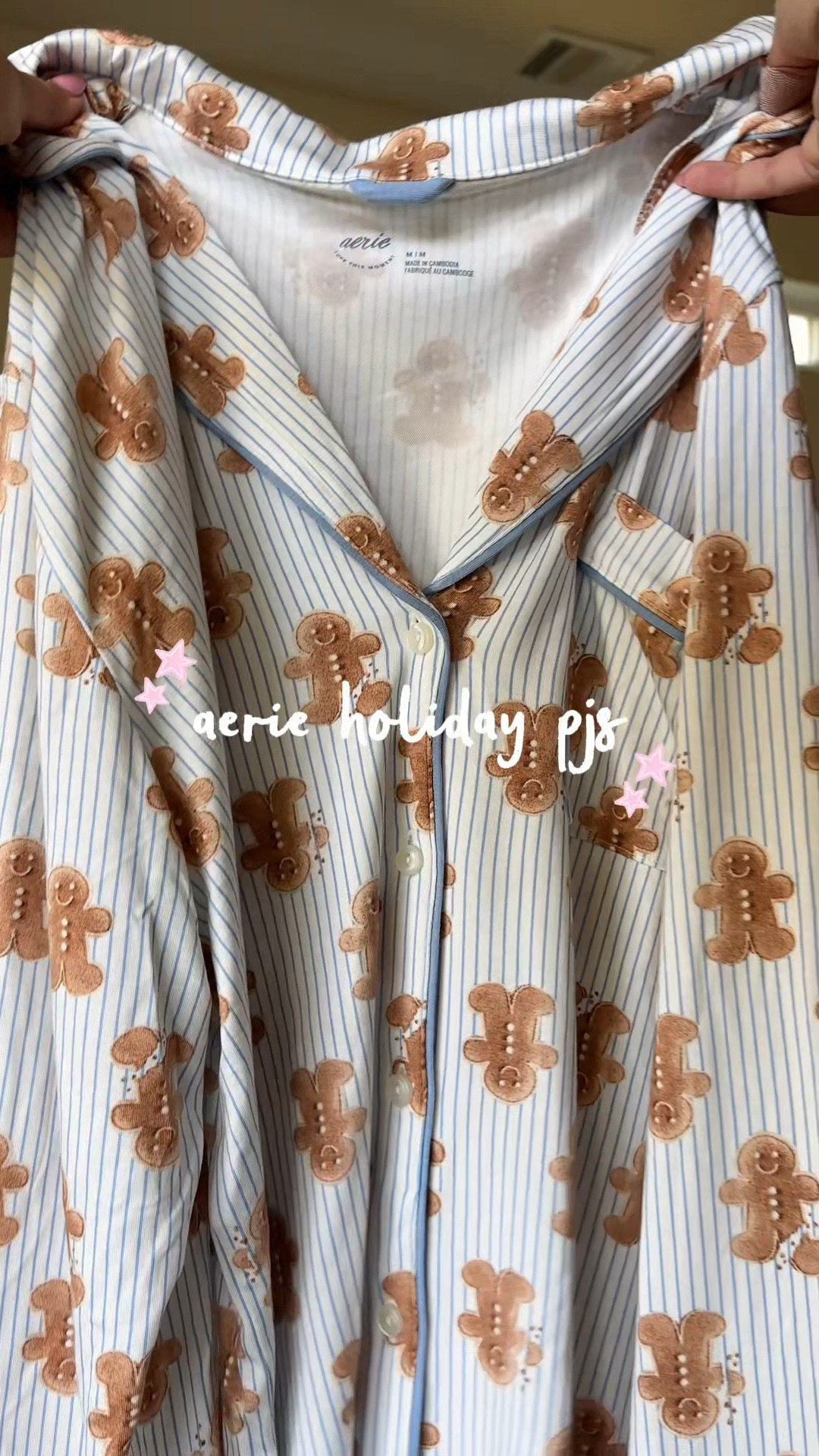 Aerie holiday pjs are here!!🌟💝 I LOVE the fit and softness of these! Perfect for the holiday season! Everything has a little oversized fit :) 



#LTKHoliday #LTKSeasonal #LTKFindsUnder100