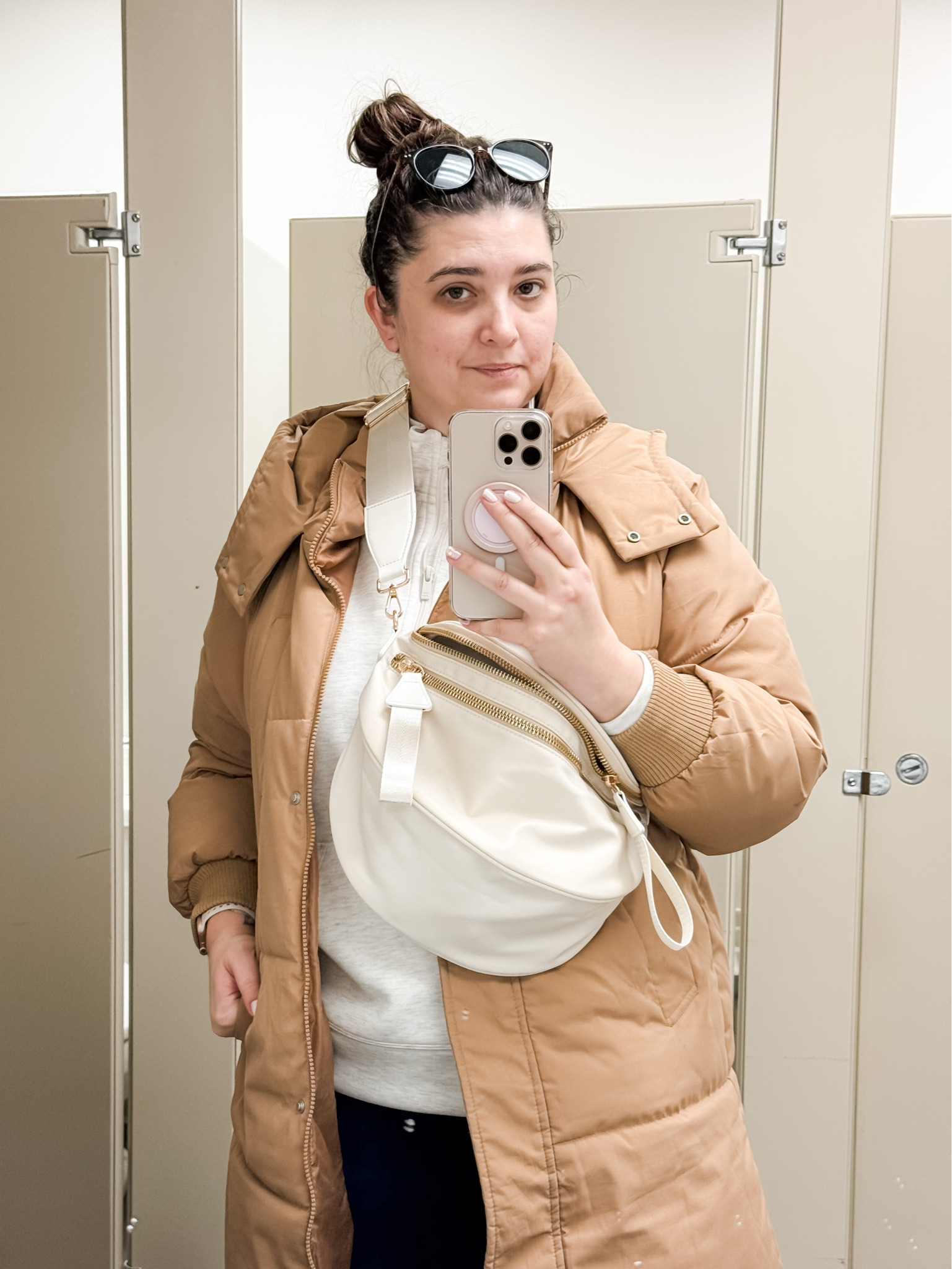 I get compliments on this long puffer coat everywhere that I go in the winter! It’s like wearing a long blanket, and I love it - it has a two-way zipper (which makes it easier to sit down when wearing), and it is also water-resistant, which keeps rain and snow from soaking into the coat. 

#LTKdayinmylife #LTKSeasonal #LTKmomlife